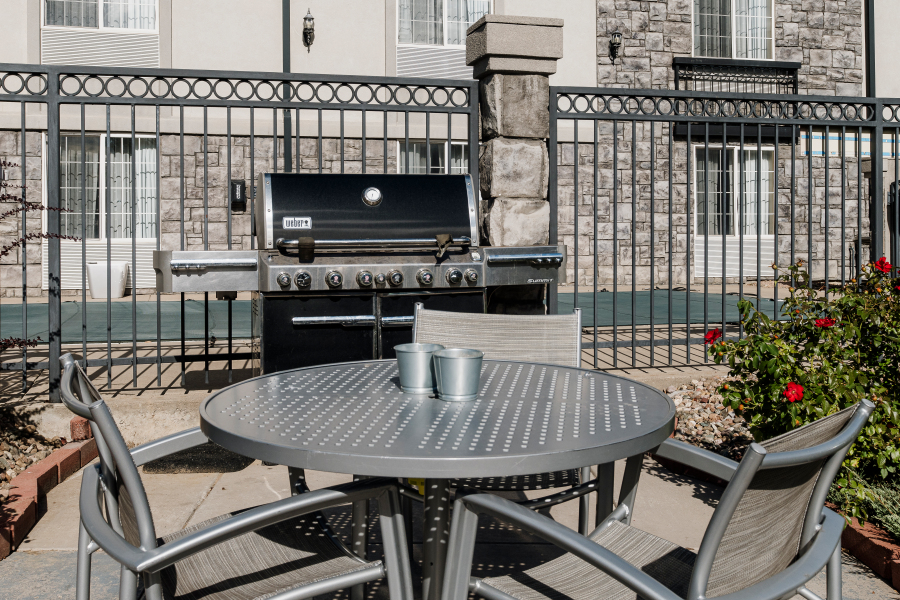 patio table and chairs